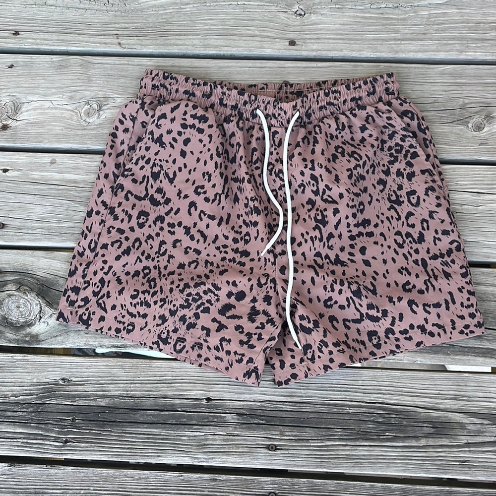 Men’s Leopard Print shorts